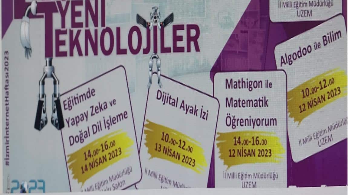 2023 İzmir İnternet Haftası Duyurusu